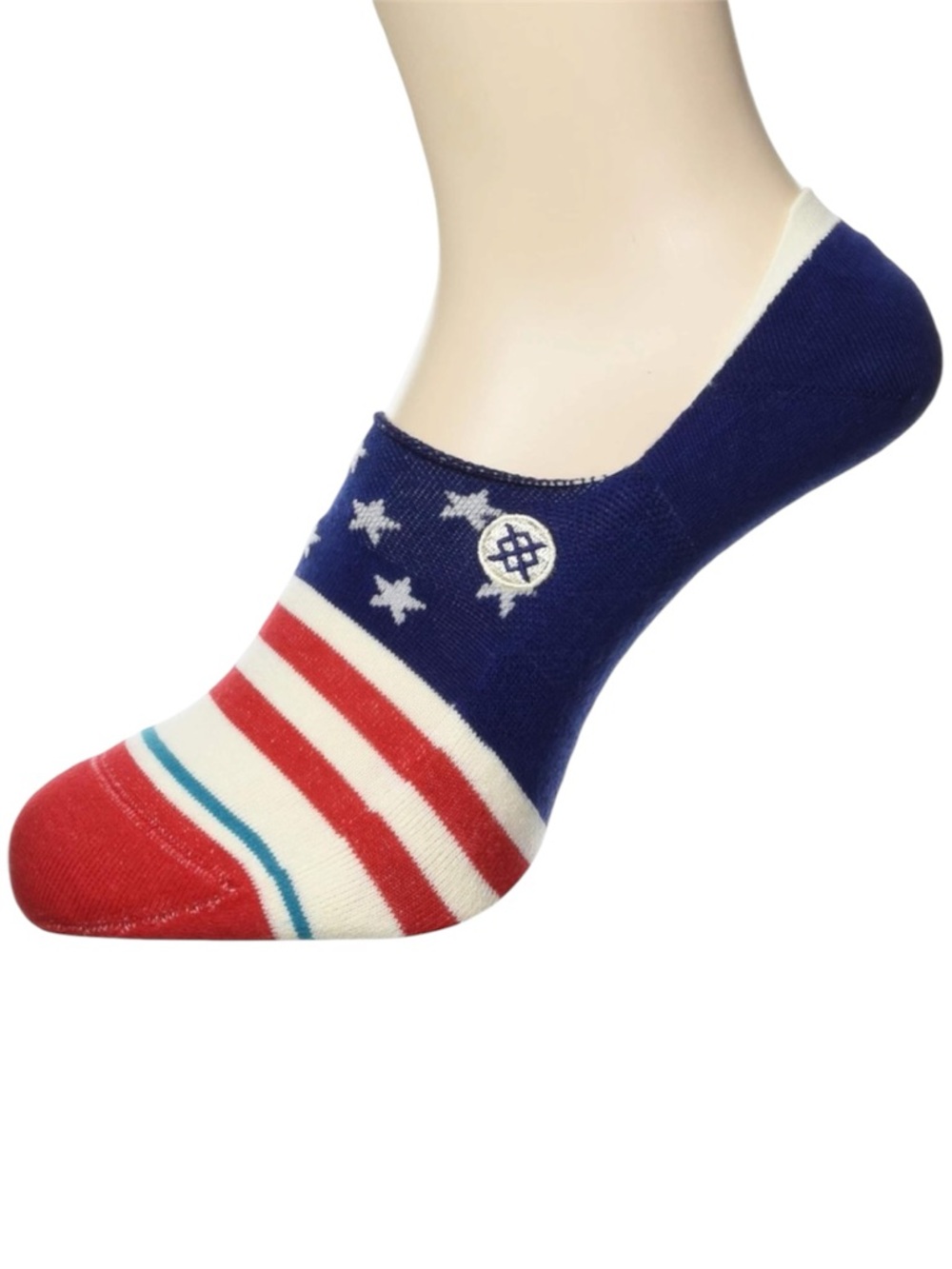 NWT Stance - The Fourth No Show Socks - Men's Size Large (9-12)